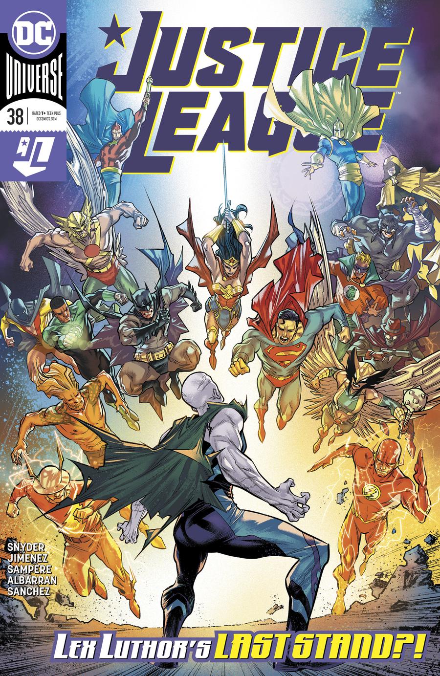 Justice League Vol 4 #38 Cover A Regular Francis Manapul Cover (Year Of The Villain Hell Arisen Prelude)