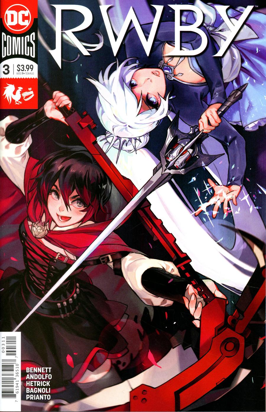 RWBY #3 Cover A Regular Sarah Stone Cover