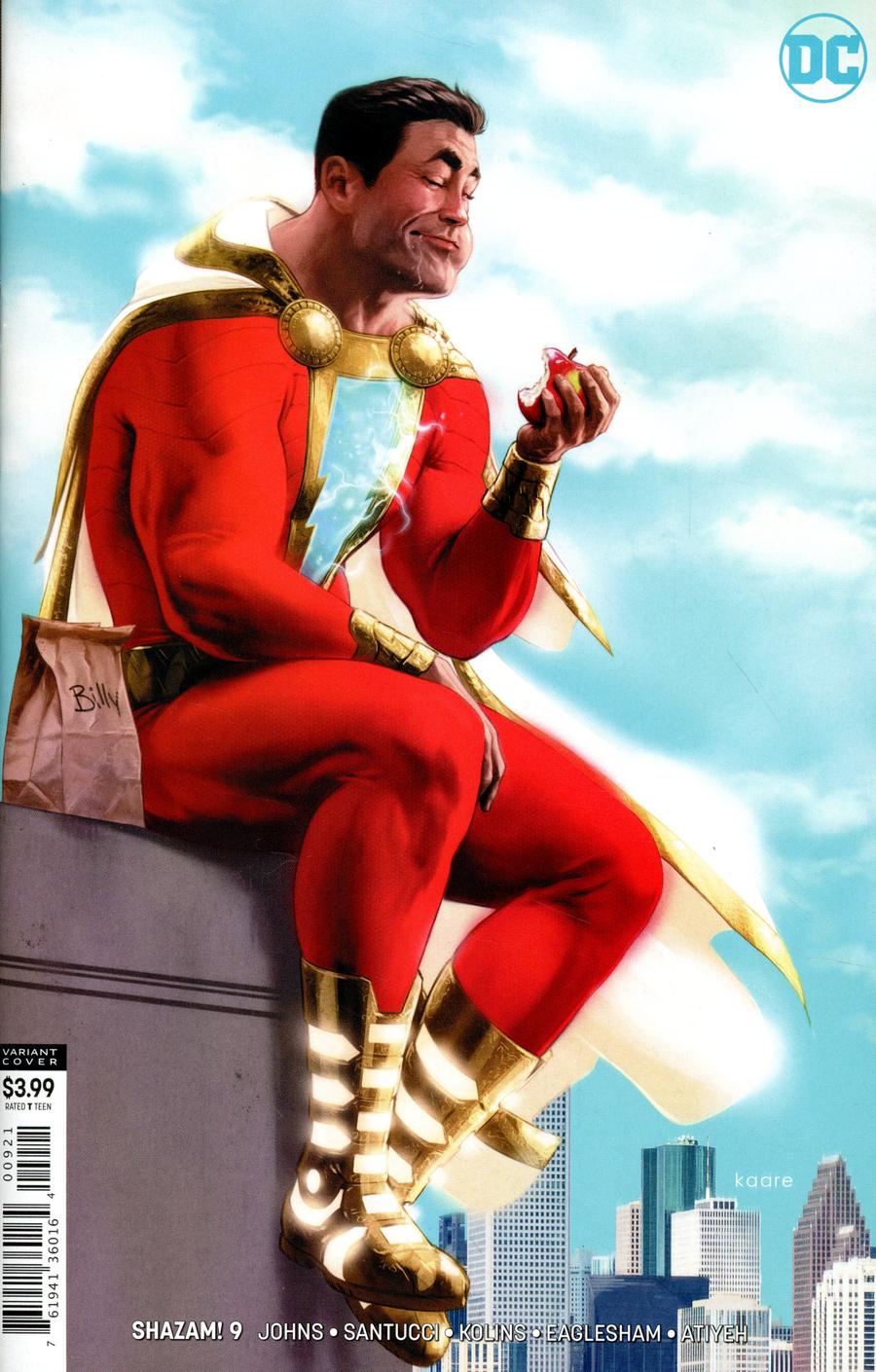 SHAZAM Vol 2 #9 Cover B Variant Kaare Andrews Cover