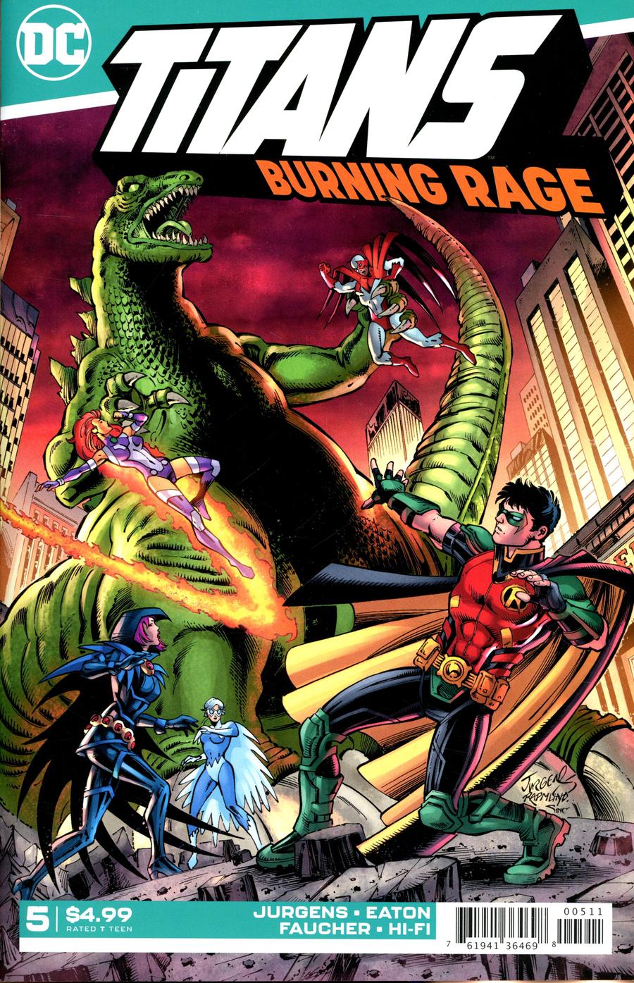 Titans Burning Rage #5