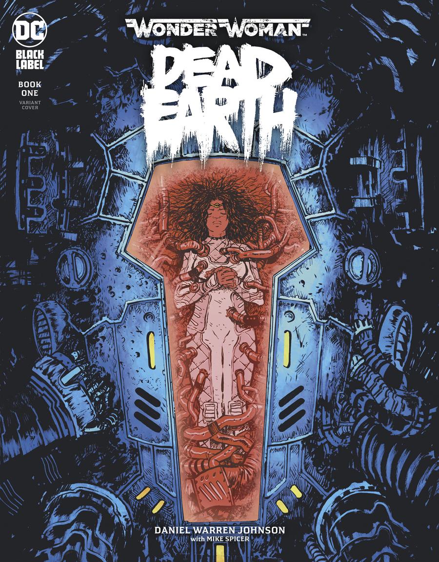 Wonder Woman Dead Earth #1 Cover B Variant Daniel Warren Johnson Cover