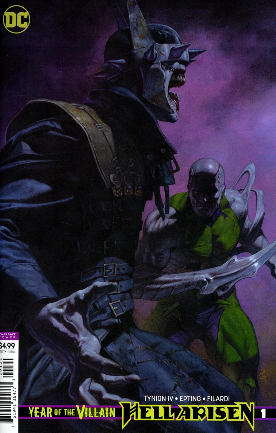 Year Of The Villain Hell Arisen #1 Cover B Variant Riccardo Federici Cover