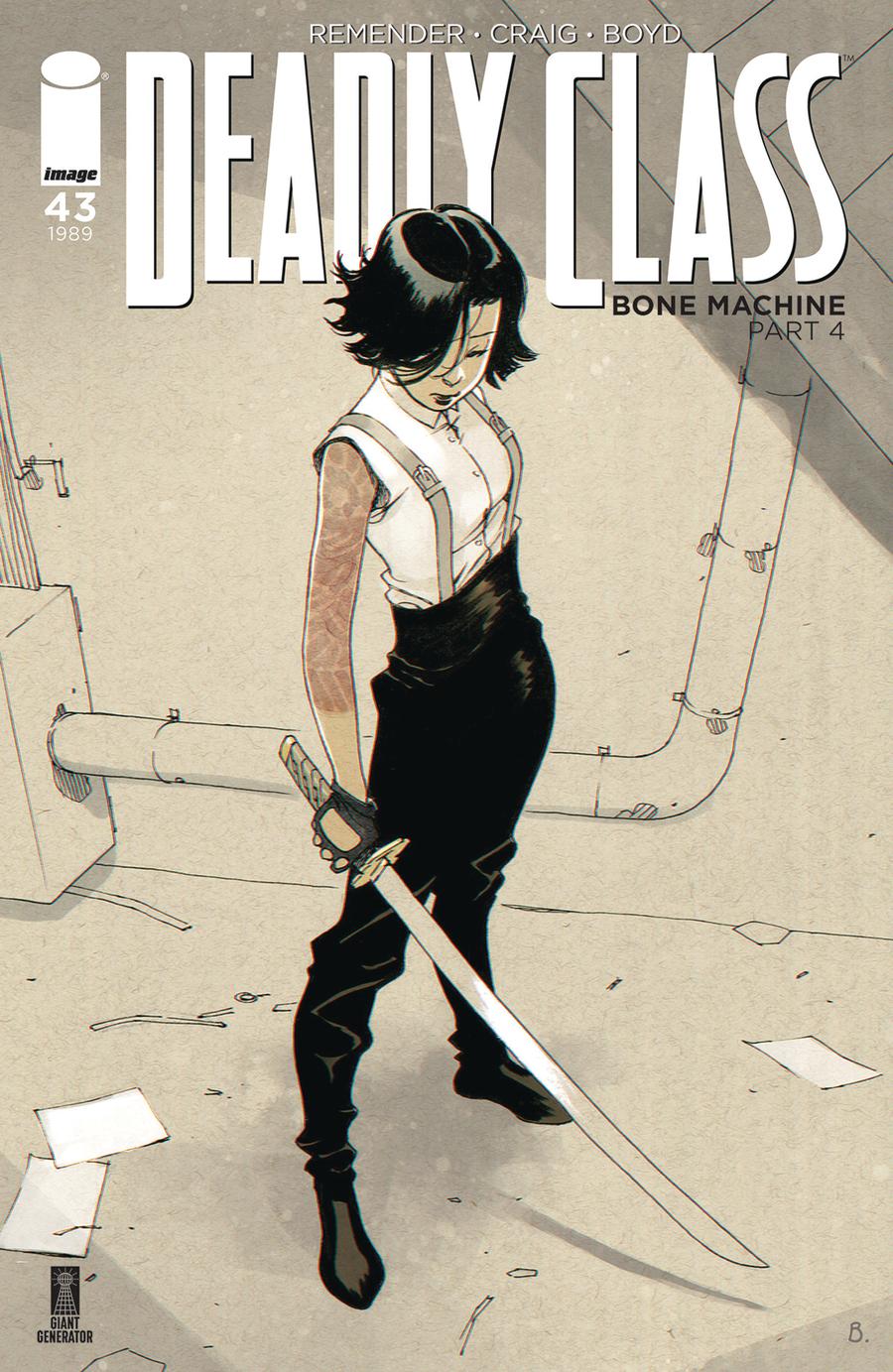 Deadly Class #43 Cover B Variant Bengal Cover