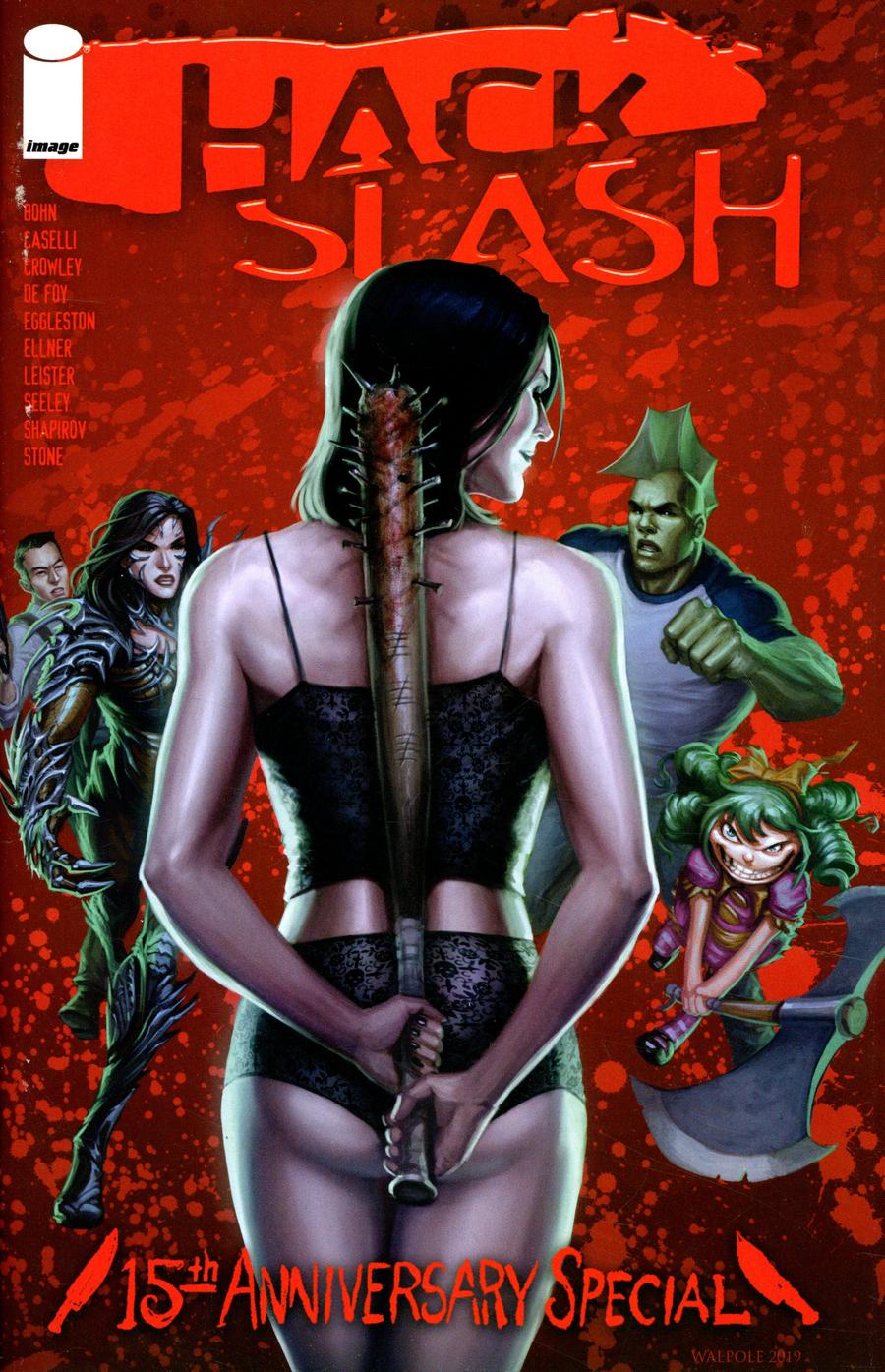 Hack Slash 15th Anniversary Celebration One Shot Cover A Regular Tyler Walpole Cover