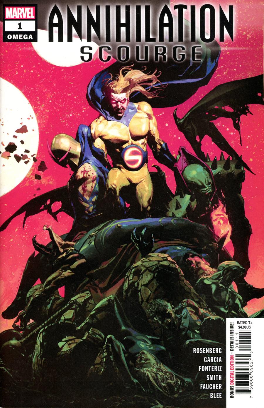 Annihilation Scourge Omega #1 Cover A Regular Josemaria Casanovas Cover