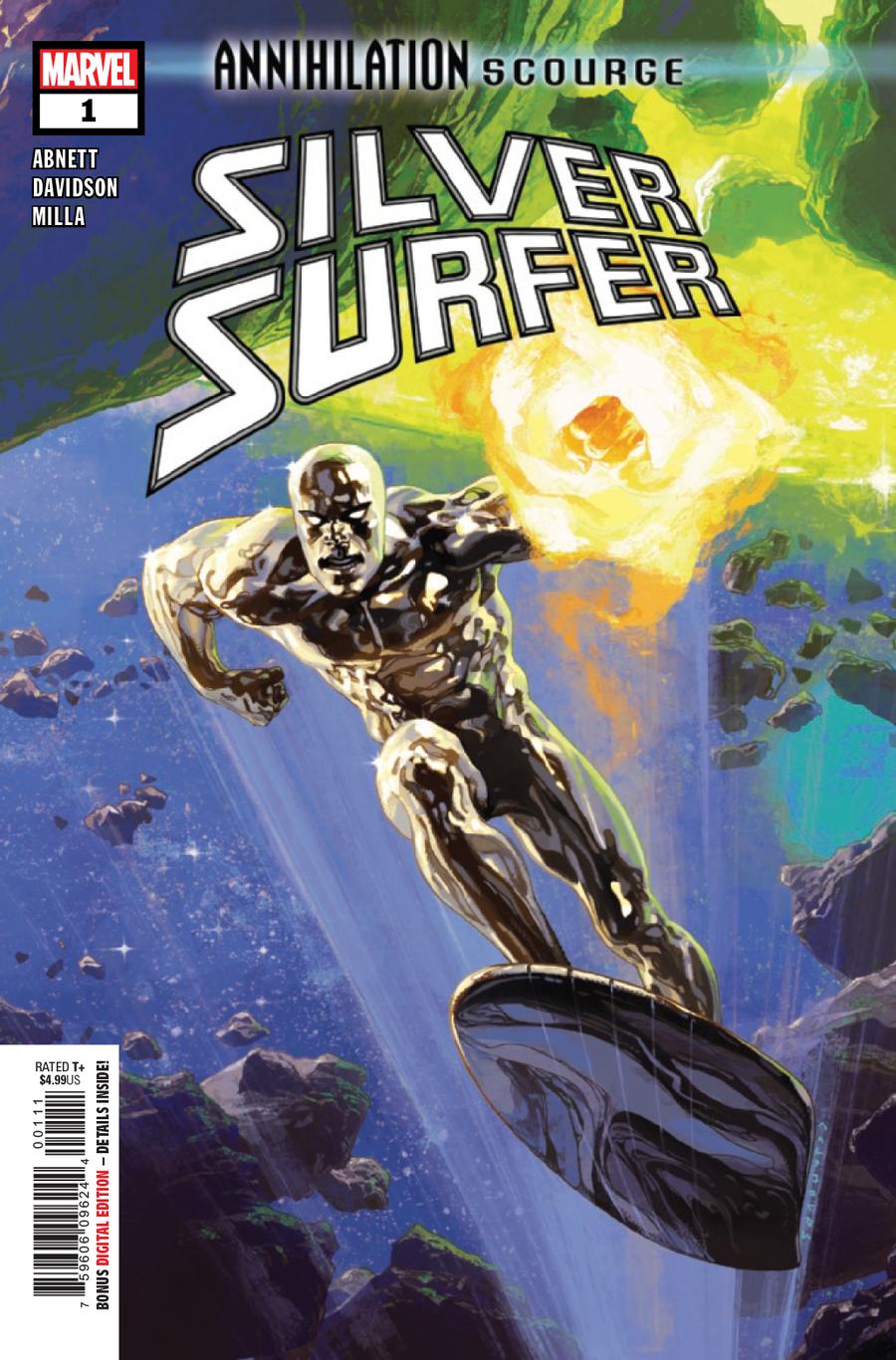 Annihilation Scourge Silver Surfer #1 Cover A Regular Josemaria Casanovas Cover