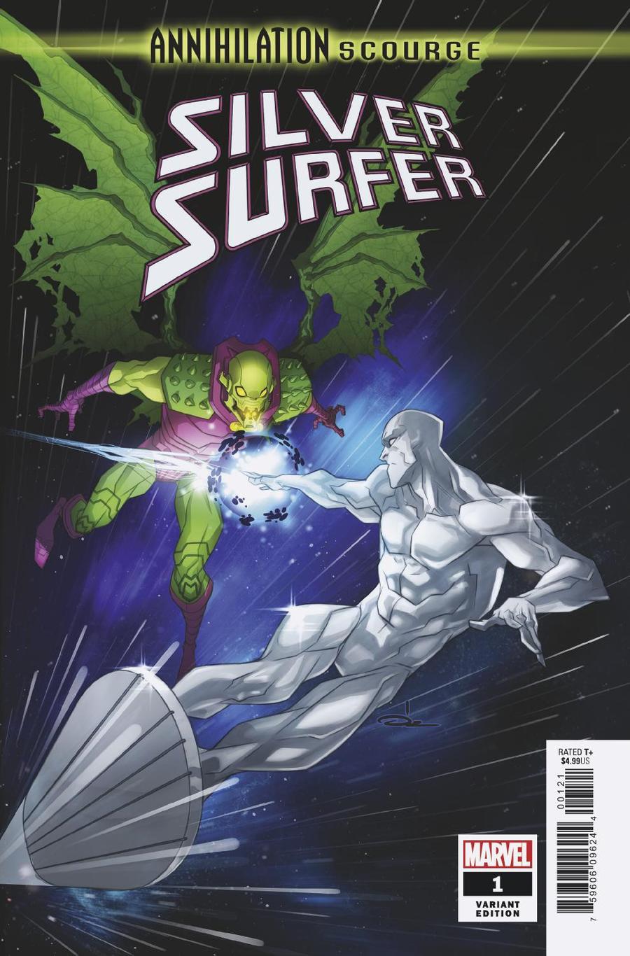 Annihilation Scourge Silver Surfer #1 Cover B Variant Ozgur Yildirim Cover