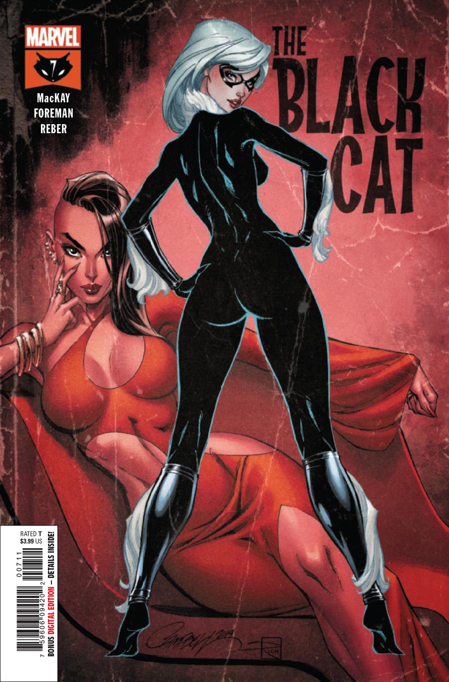 Black Cat #7 Cover A Regular J Scott Campbell Cover