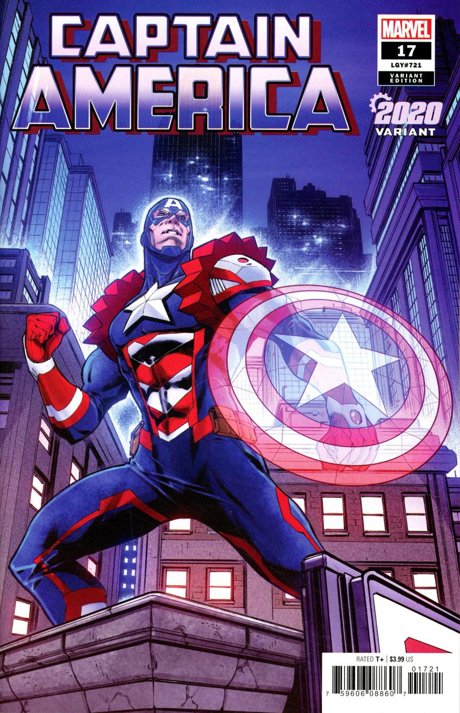 Captain America Vol 9 #17 Cover B Variant Iban Coello 2020 Cover
