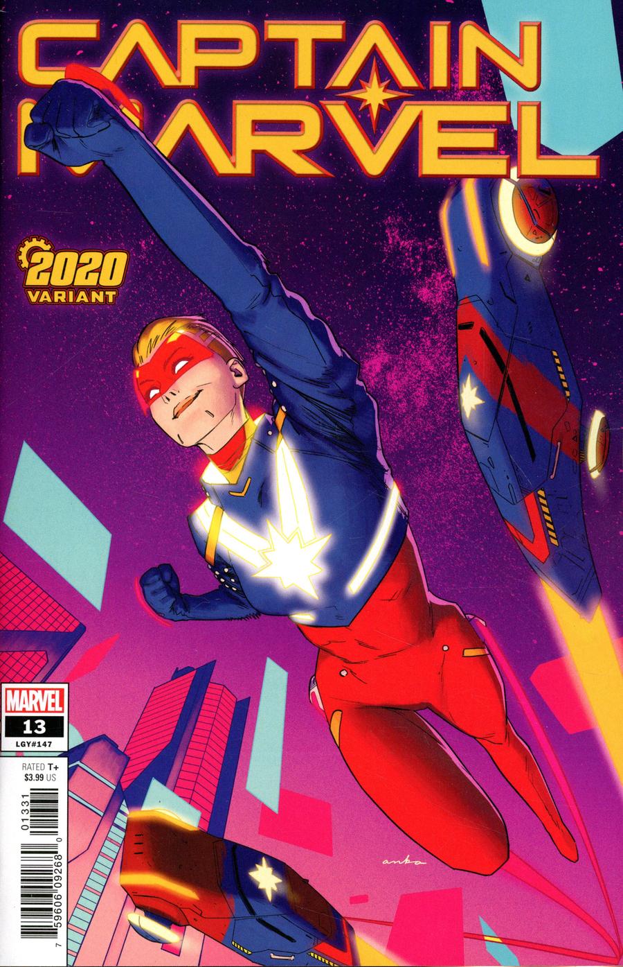 Captain Marvel Vol 9 #13 Cover B Variant Kris Anka 2020 Cover
