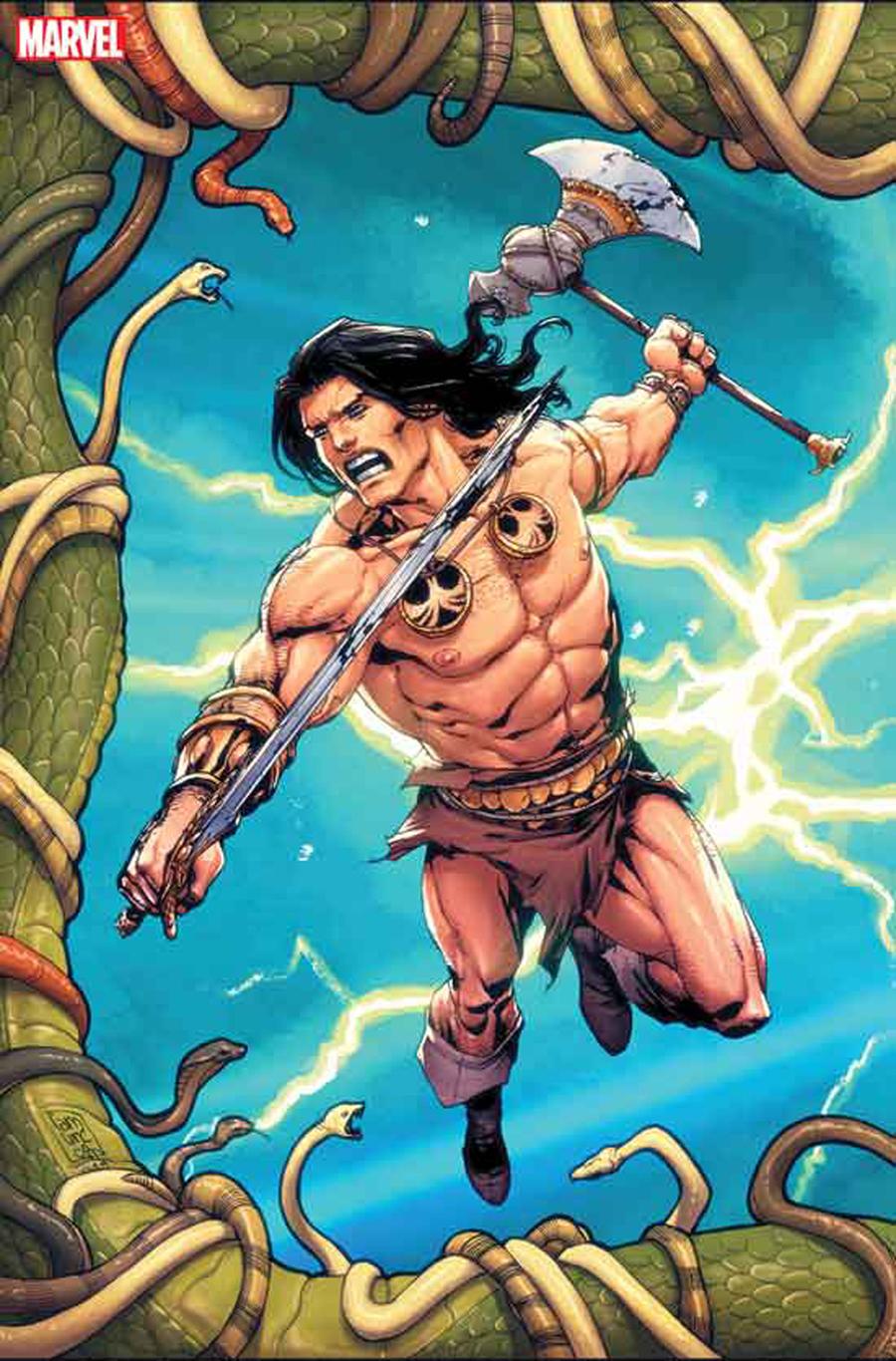 Conan Serpent War #1 Cover B Variant Giuseppe Camuncoli Virgin Connecting Cover