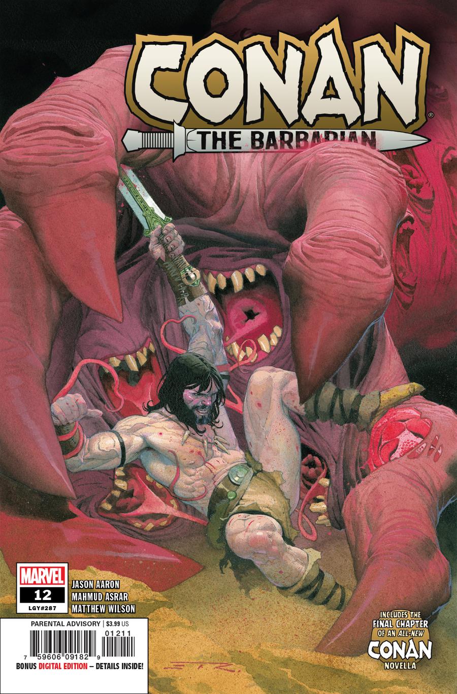 Conan The Barbarian Vol 4 #12 Cover A Regular Esad Ribic Cover