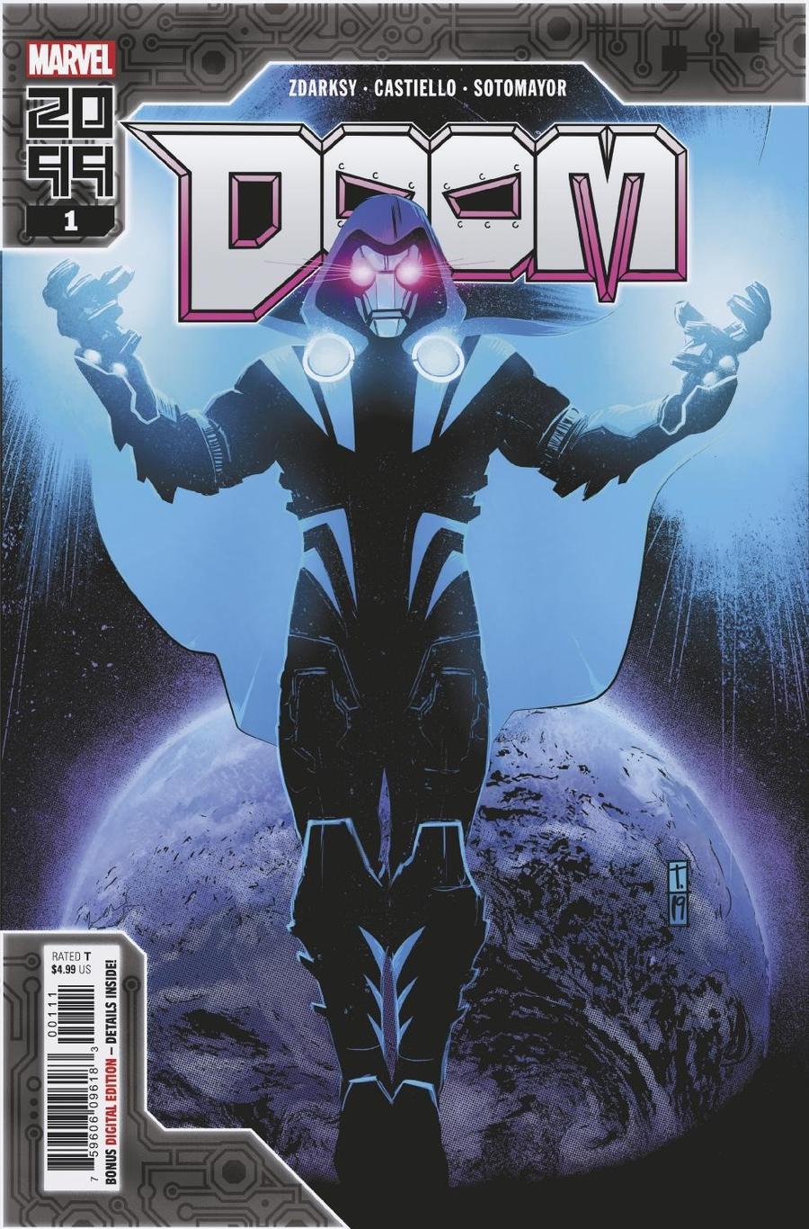 Doom 2099 One Shot Cover A Regular Tomm Coker Cover