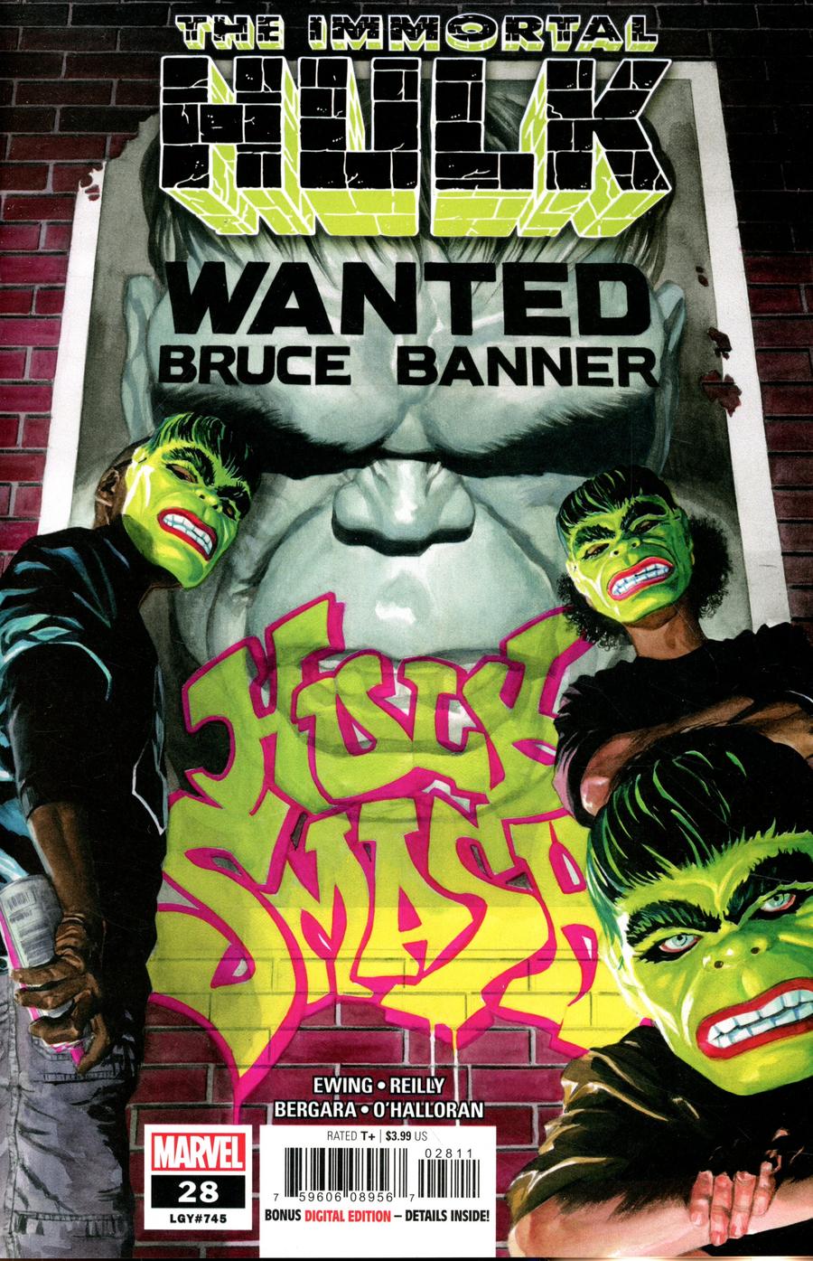 Immortal Hulk #28 Cover A Regular Alex Ross Cover