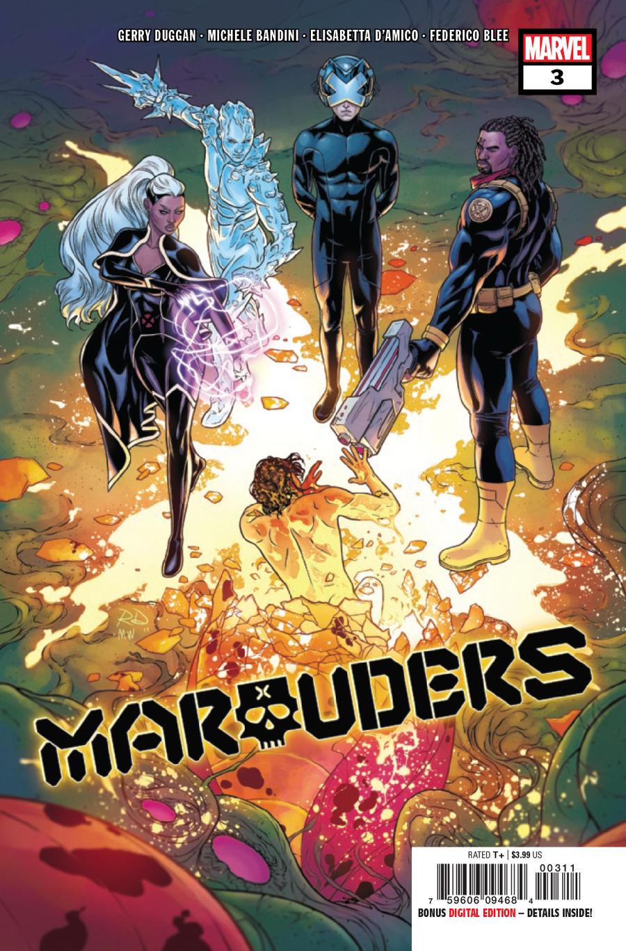 Marauders #3 Cover A 1st Ptg Regular Russell Dauterman Cover (Dawn Of X Tie-In)