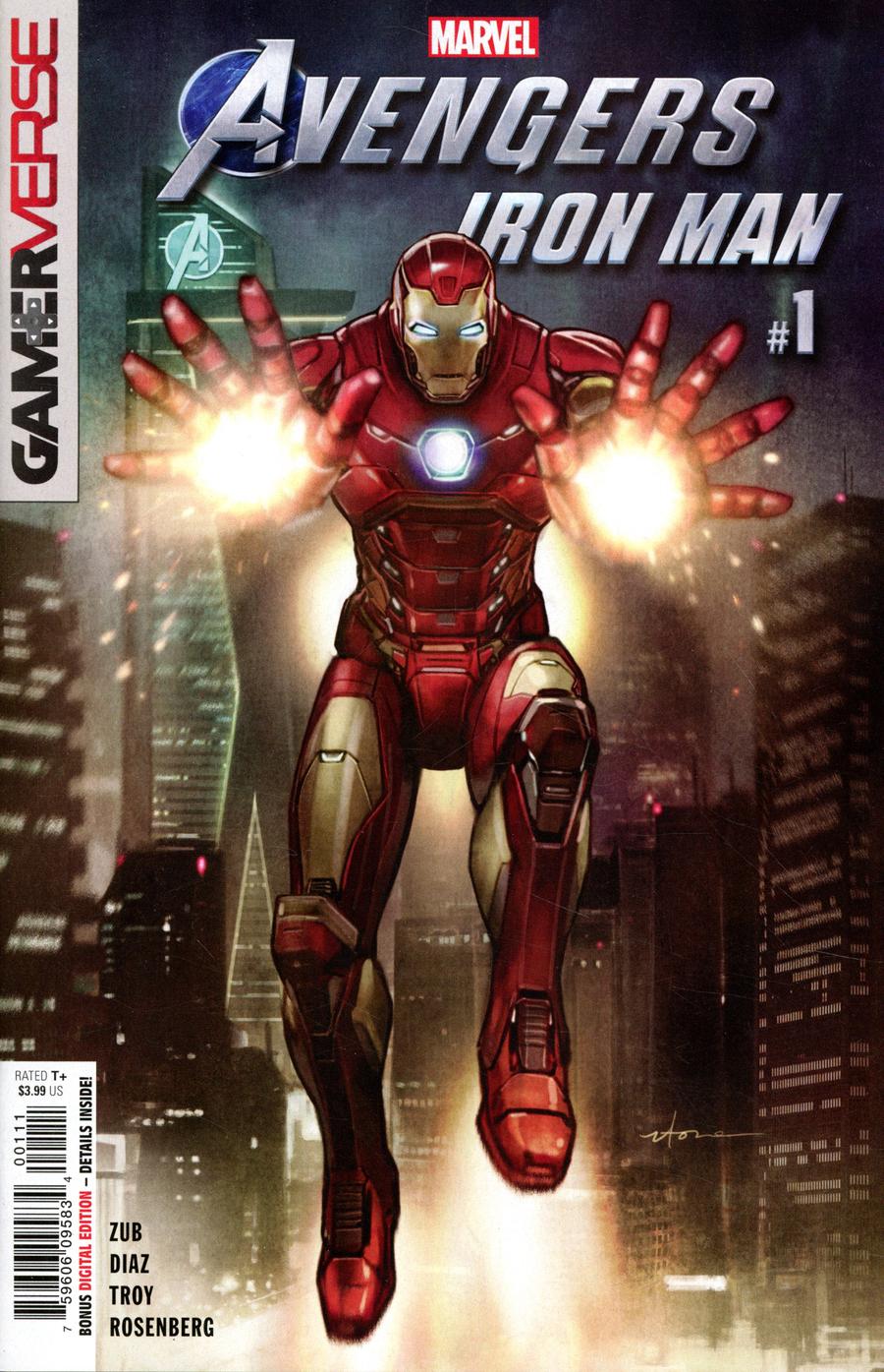 Marvels Avengers Iron Man #1 Cover A Regular Stonehouse Cover