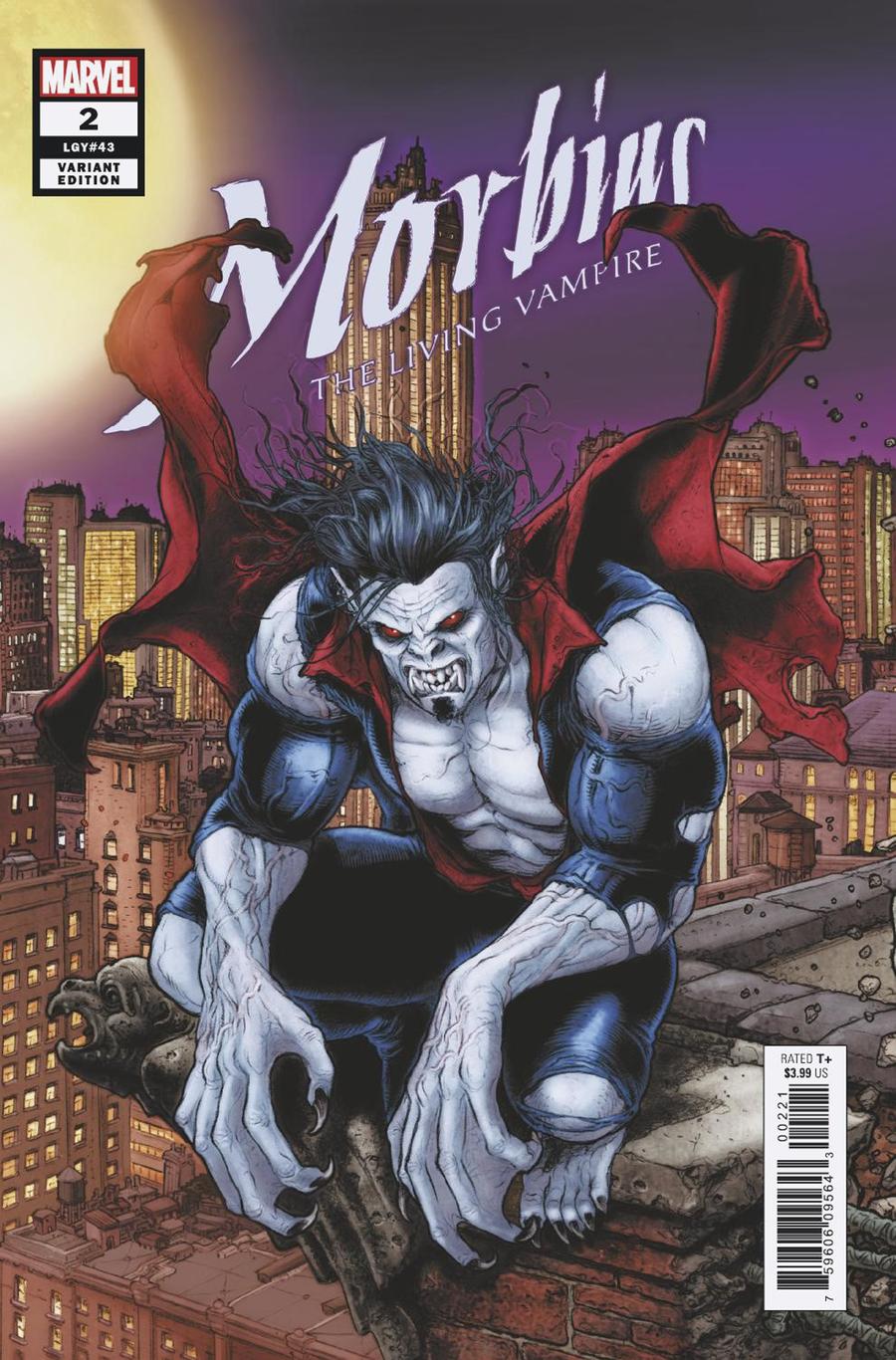 Morbius #2 Cover B Variant Juan Jose Ryp Connecting Cover