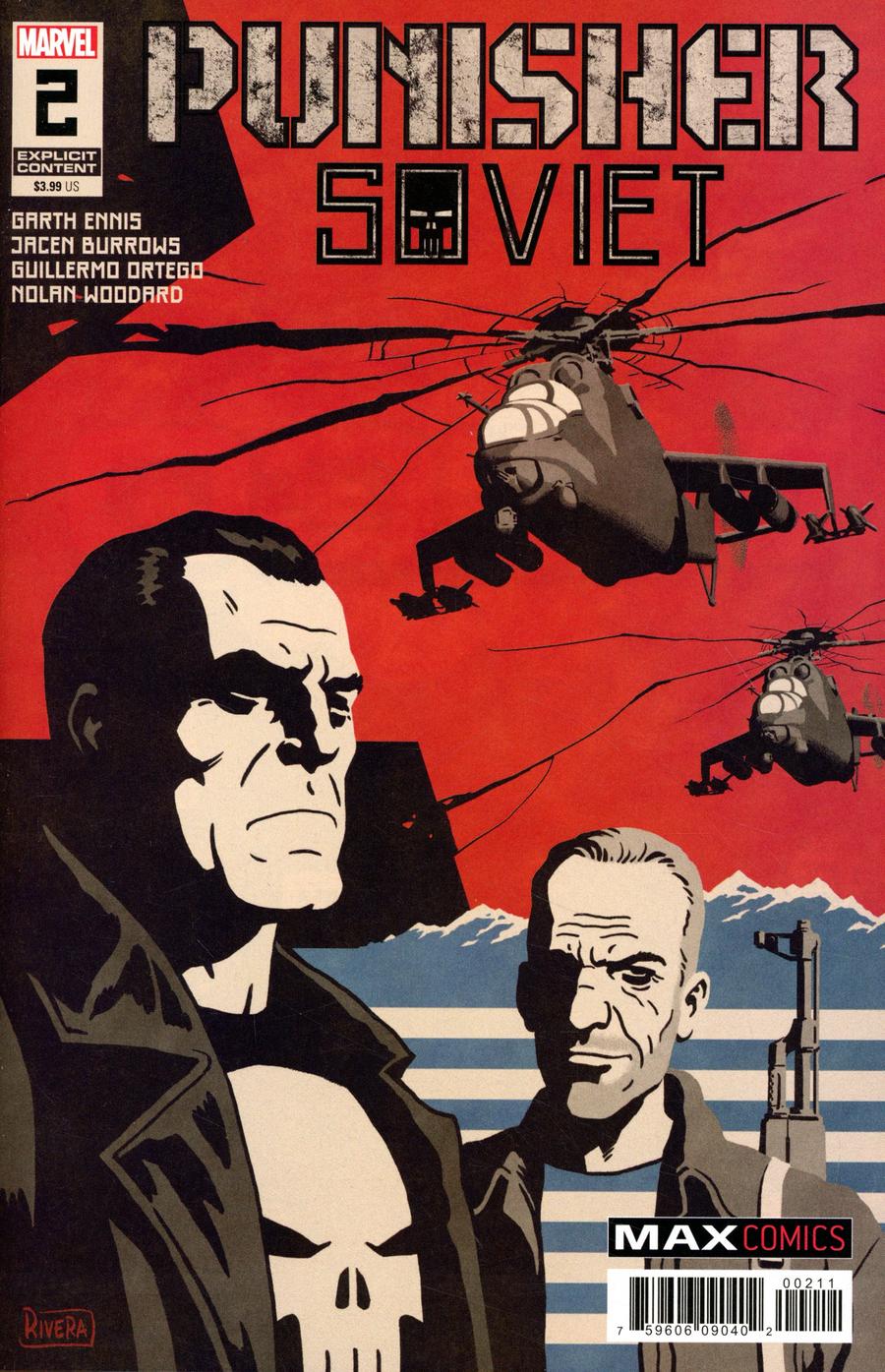 Punisher Soviet #2 Cover A Regular Paolo Rivera Cover