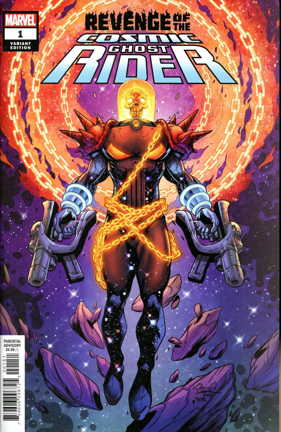 Revenge Of The Cosmic Ghost Rider #1 Cover C Variant Logan Lubera Cover