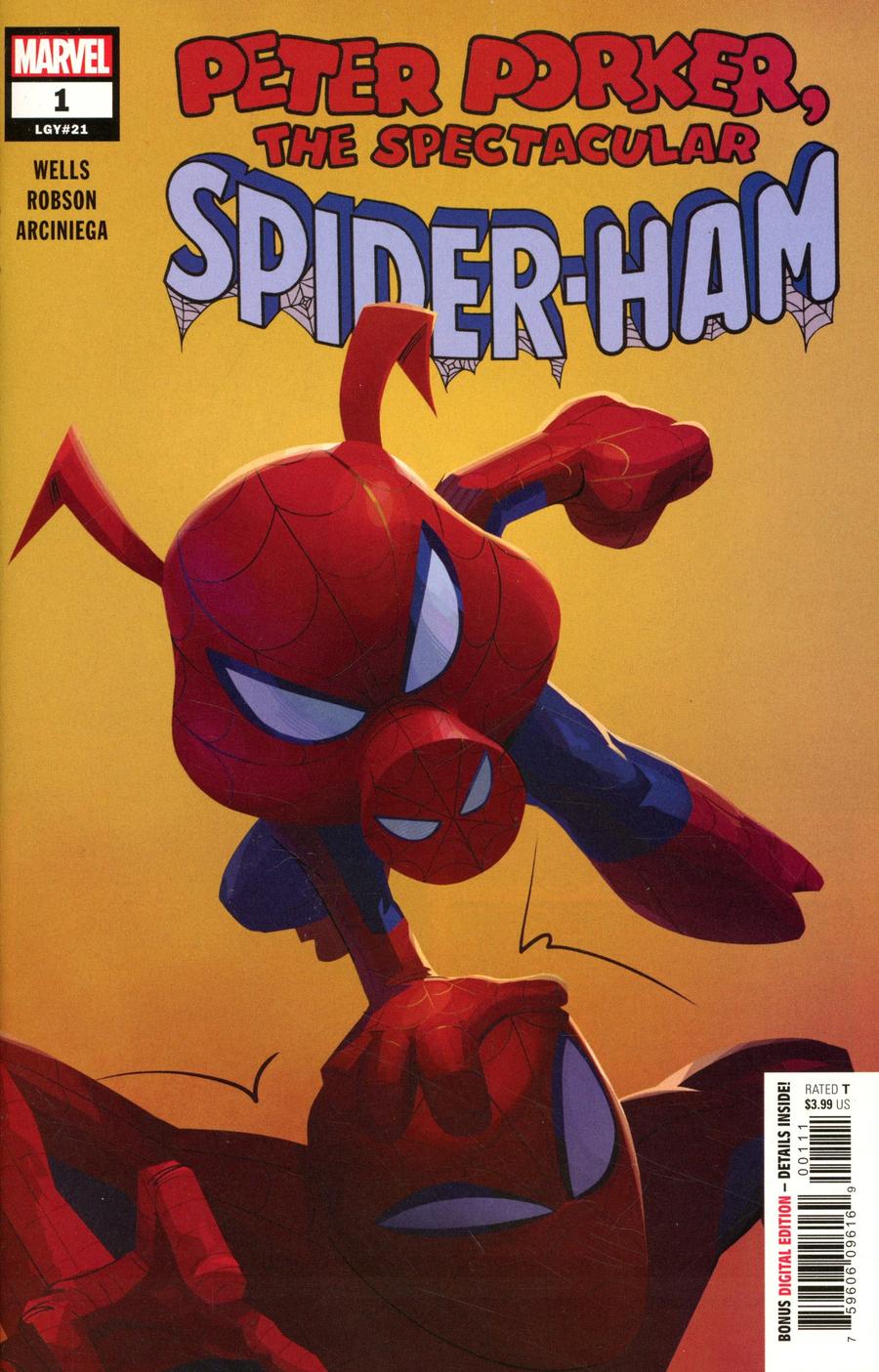 Spider-Ham #1 Cover A 1st Ptg Regular Wendell Dalit Cover