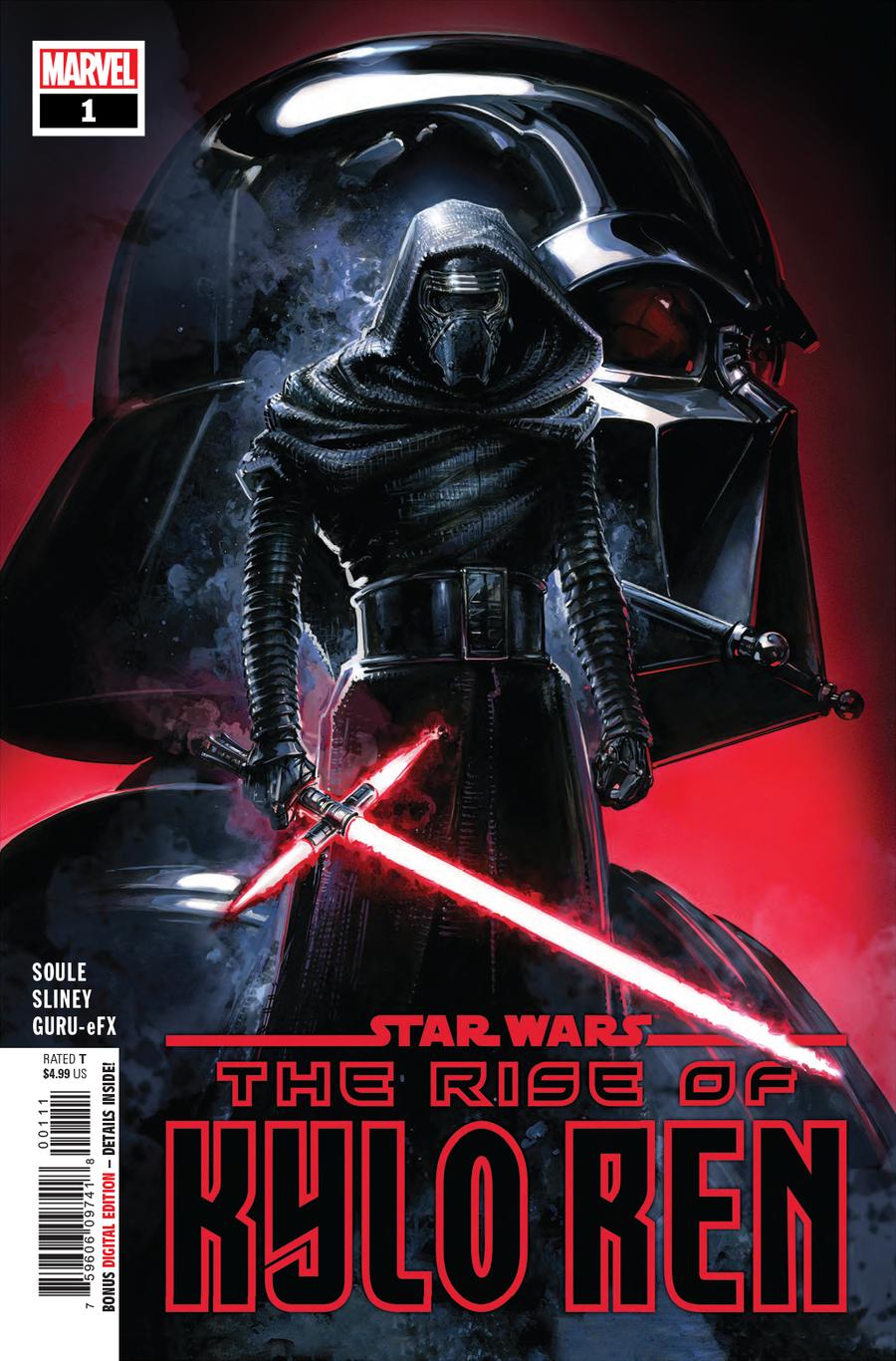Star Wars Rise Of Kylo Ren #1 Cover A 1st Ptg Regular Clayton Crain Cover