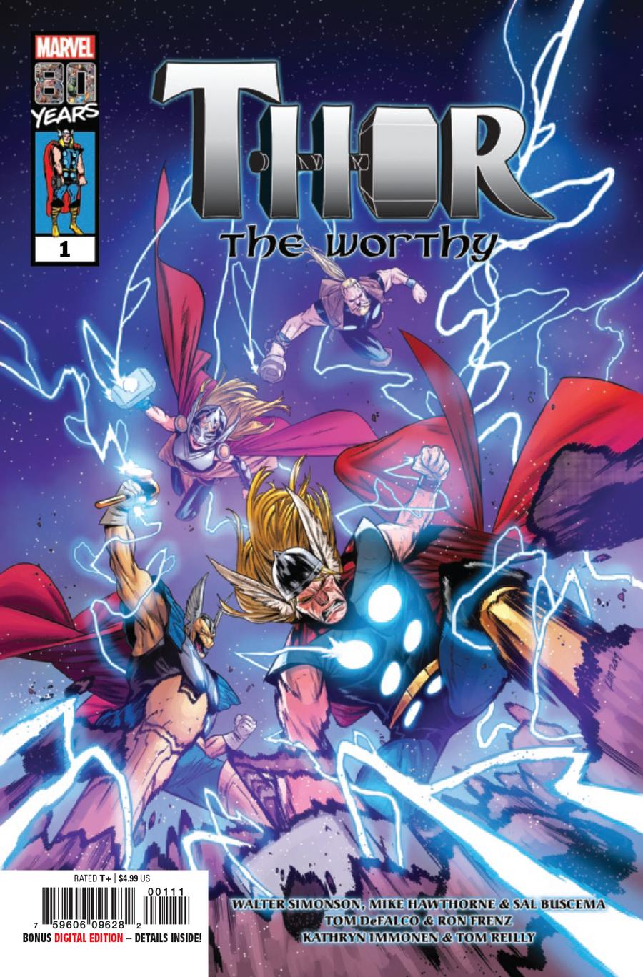 Thor The Worthy One Shot Cover A Regular Kim Jacinto Cover