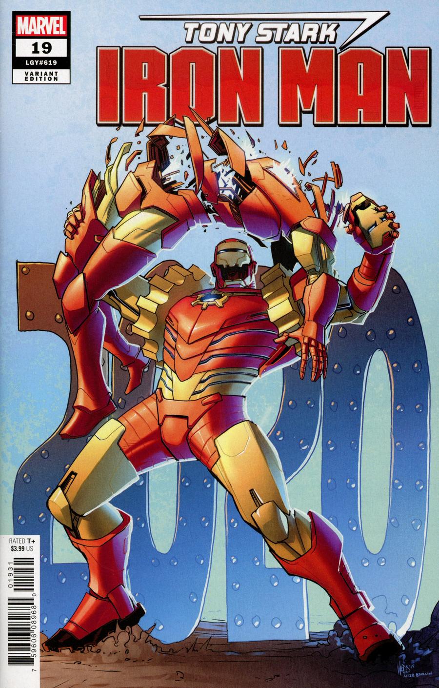 Tony Stark Iron Man #19 Cover C Variant Pete Woods Cover