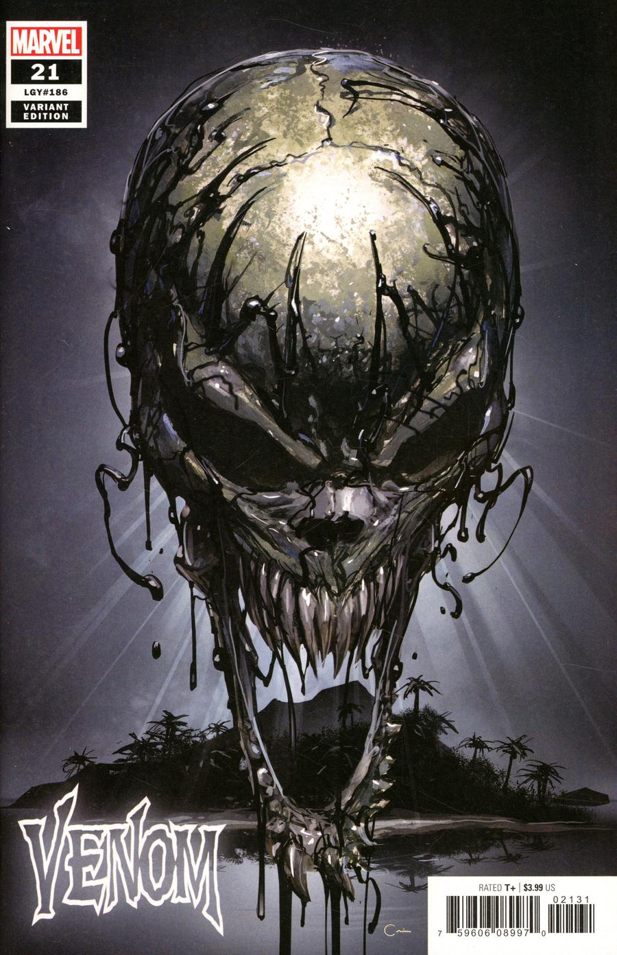 Venom Vol 4 #21 Cover C Variant Clayton Crain Teaser Cover