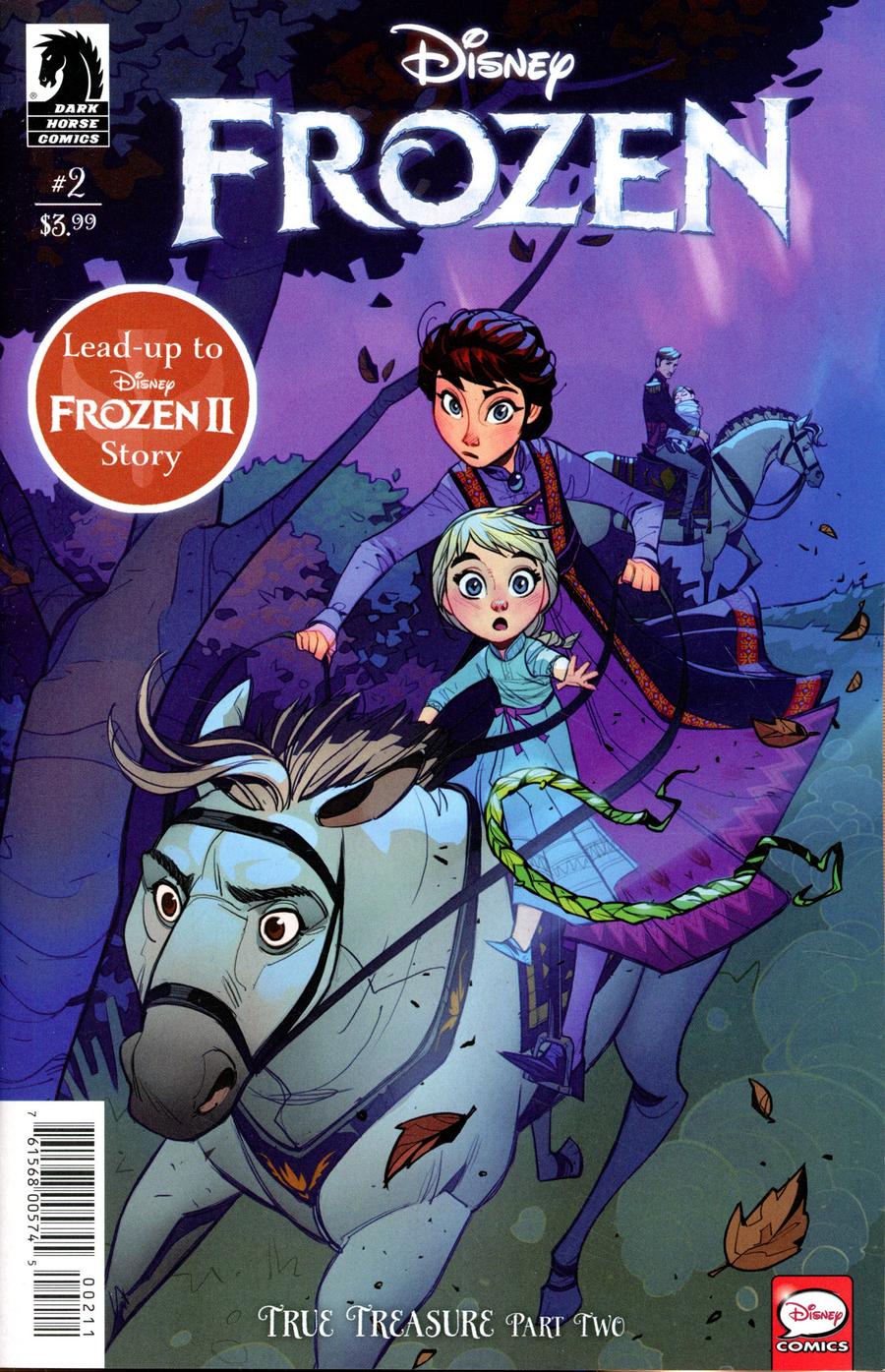 Disney Frozen True Treasure #2 Cover A Regular Eduard Petrovich Cover