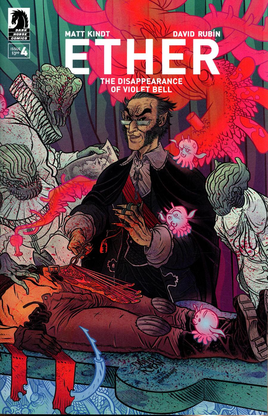 Ether Disappearance Of Violet Bell #4 Cover A Regular David Rubin Cover