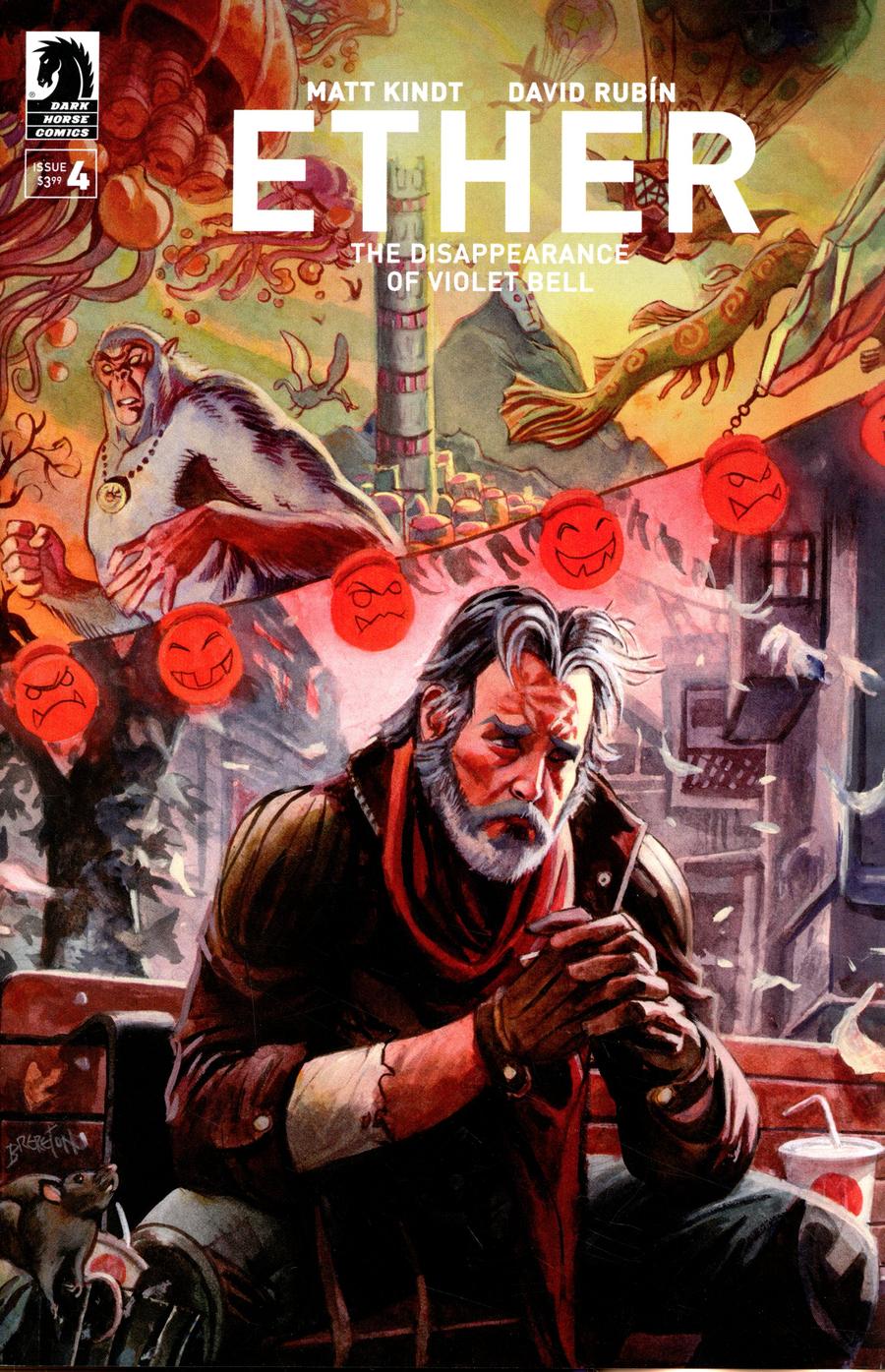 Ether Disappearance Of Violet Bell #4 Cover B Variant Dan Brereton Cover