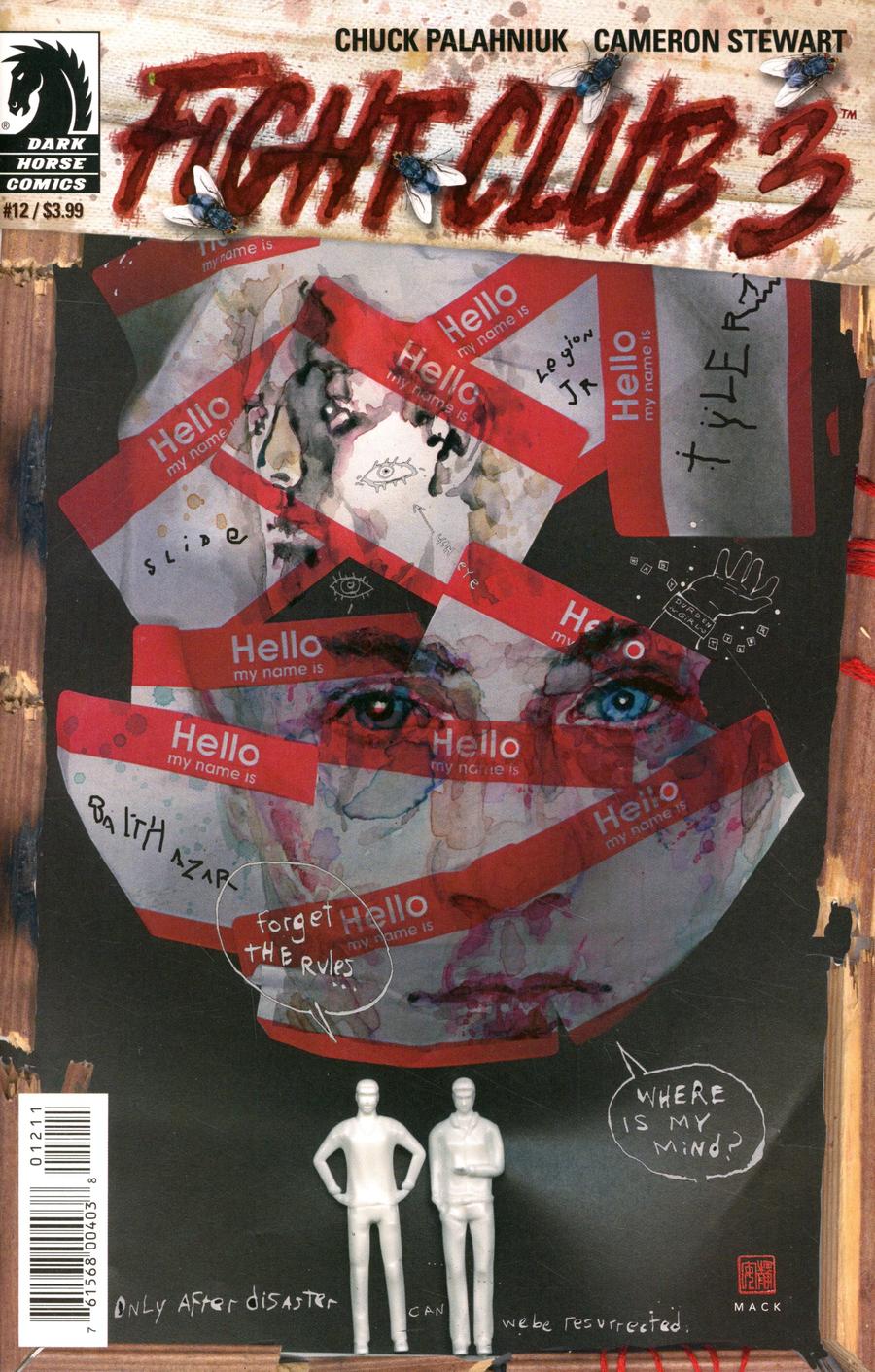 Fight Club 3 #12 Cover A Regular David Mack Cover