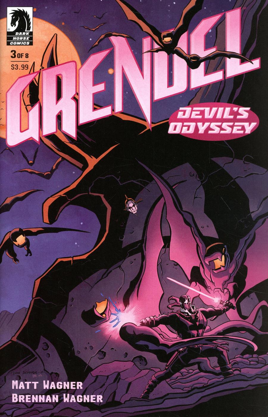 Grendel Devils Odyssey #3 Cover B Variant Dan Schkade Cover