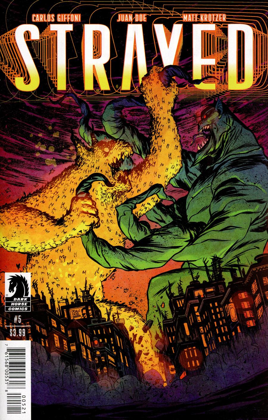 Strayed #5 Cover B Variant Sanford Greene Cover