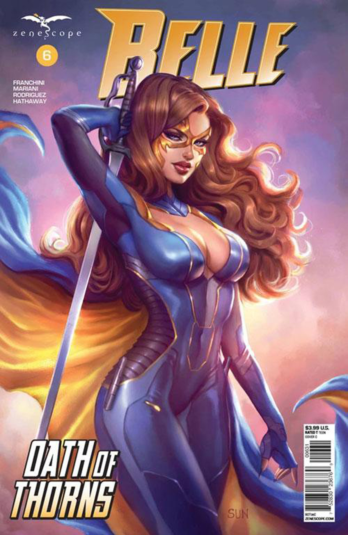 Grimm Fairy Tales Presents Belle Oath Of Thorns #6 Cover C Sun Khamunaki