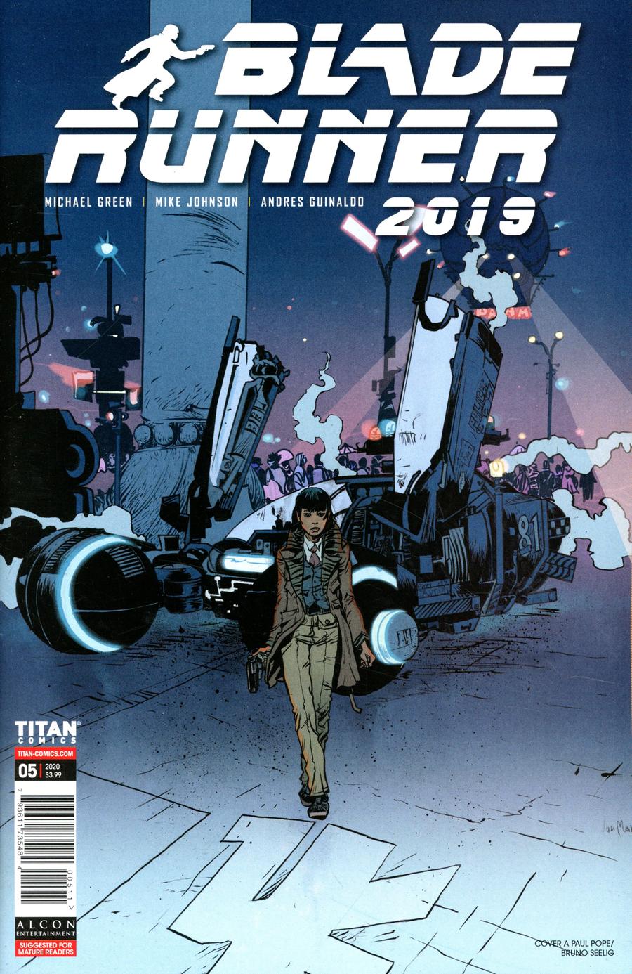 Blade Runner 2019 #5 Cover A Regular Paul Pope Cover