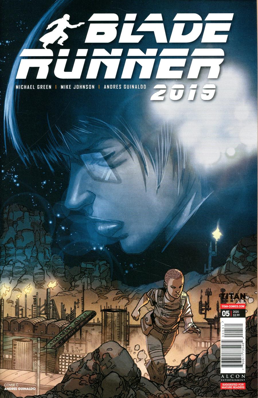 Blade Runner 2019 #5 Cover C Variant Andres Guinaldo Cover