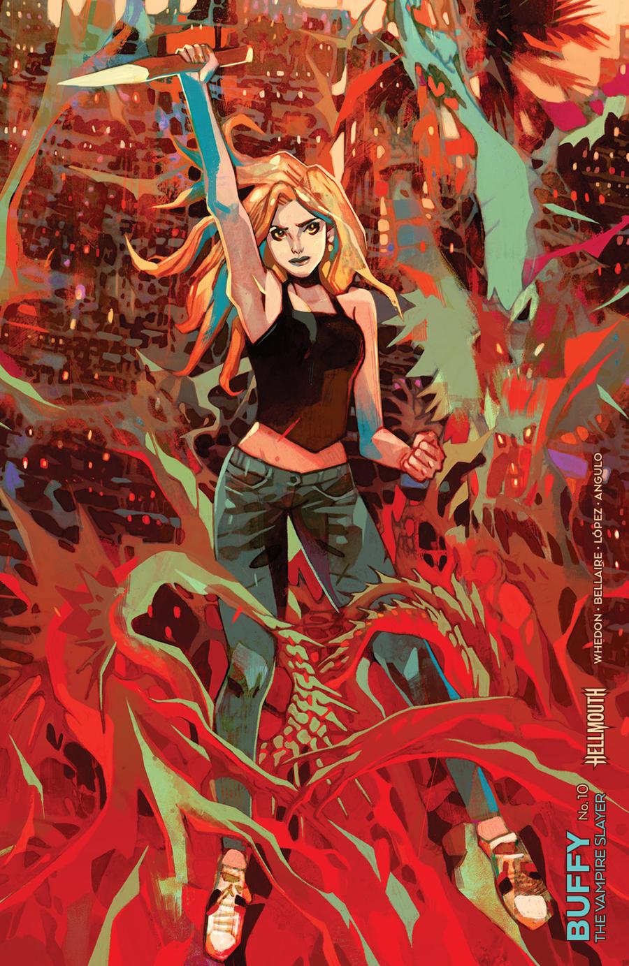 Buffy The Vampire Slayer Vol 2 #10 Cover C Variant Jakub Rebelka Connecting Cover (Hellmouth Tie-In)