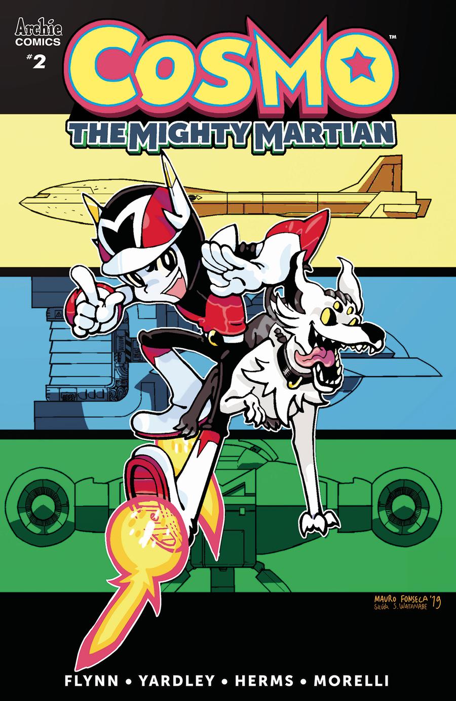 Cosmo The Mighty Martian #2 Cover B Variant Mauro Fonseca Cover