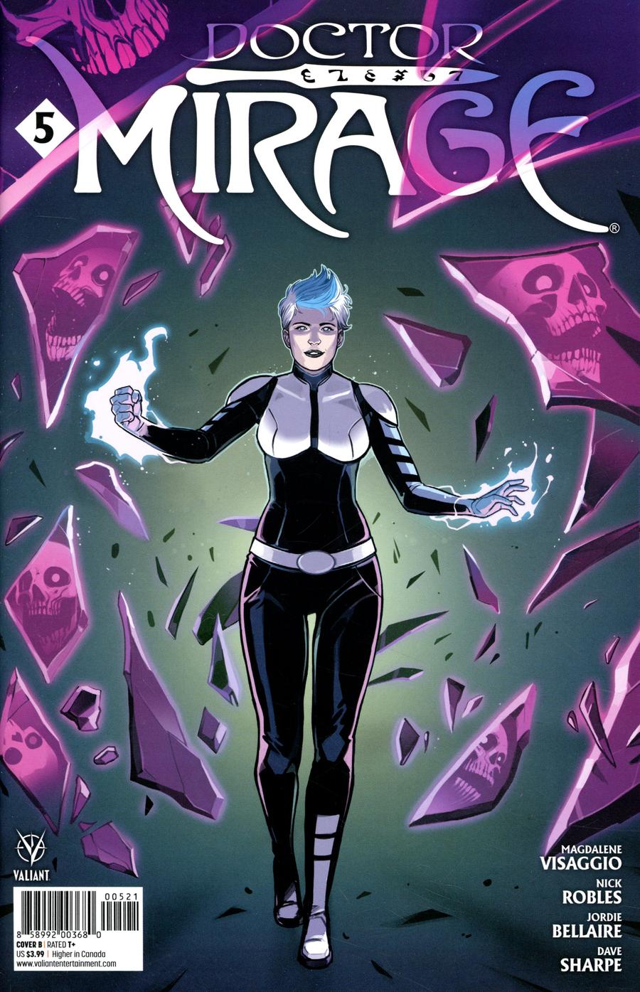 Doctor Mirage #5 Cover B Variant Caspar Wijngaard Cover