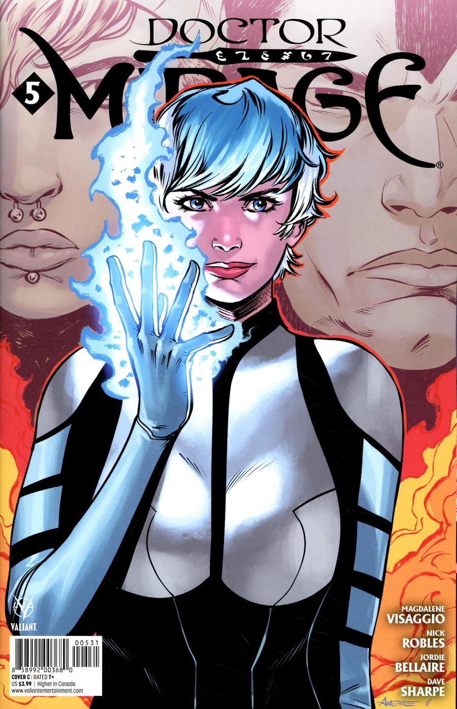 Doctor Mirage #5 Cover C Variant Aneke Cover