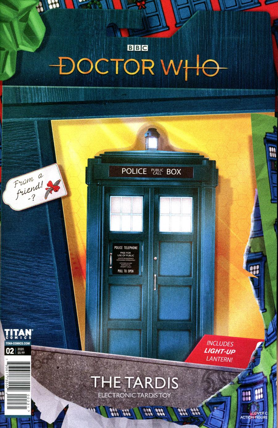 Doctor Who 13th Doctor Holiday Special #2 Cover C Variant Action Figure Cover