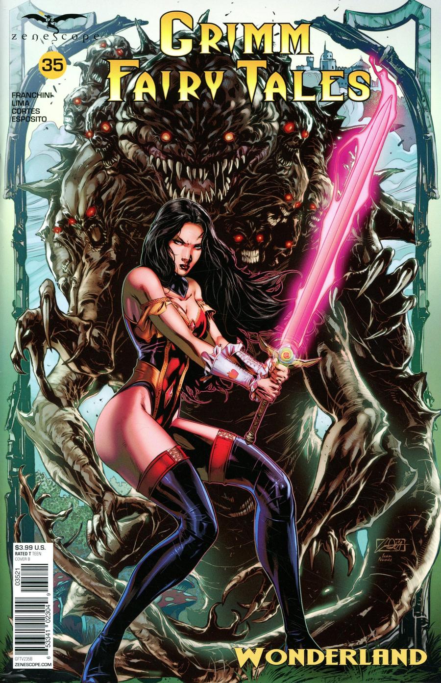 Grimm Fairy Tales Vol 2 #35 Cover B Caanan White