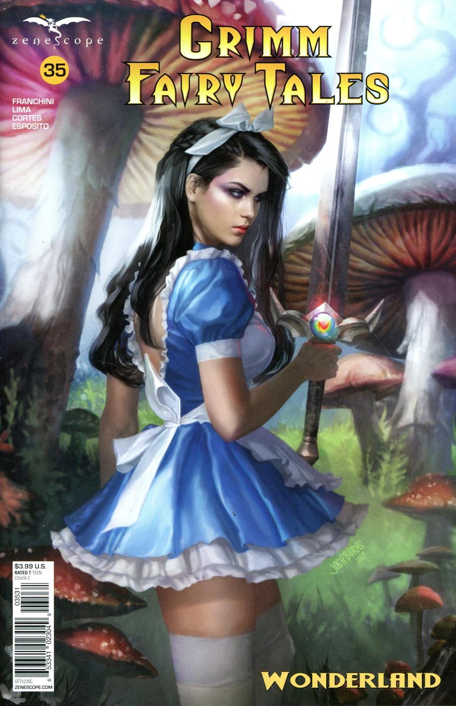 Grimm Fairy Tales Vol 2 #35 Cover C Josh Burns