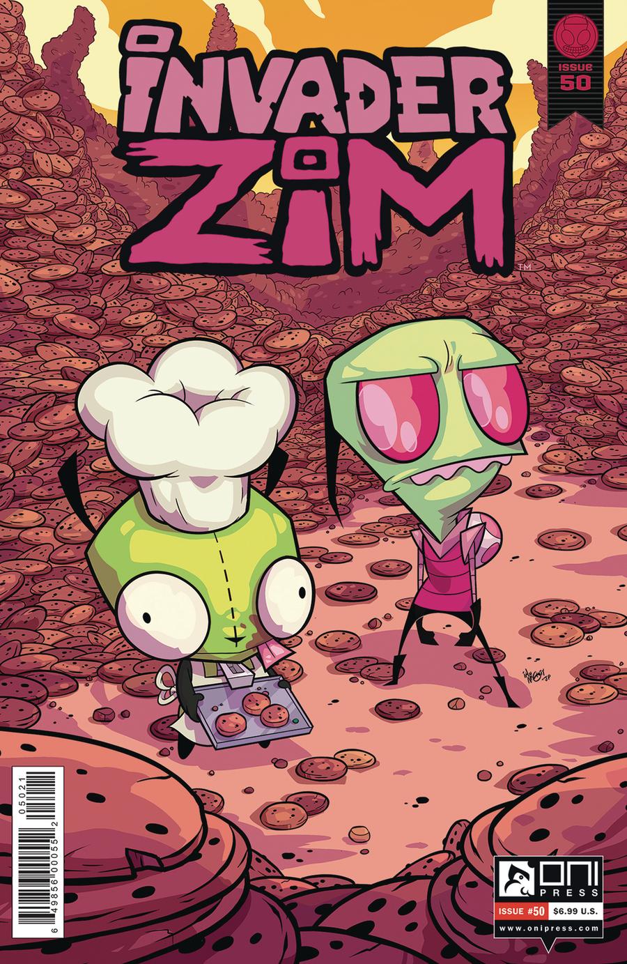 Invader Zim #50 Cover B Variant Ian McGinty & Joven Paul Cover