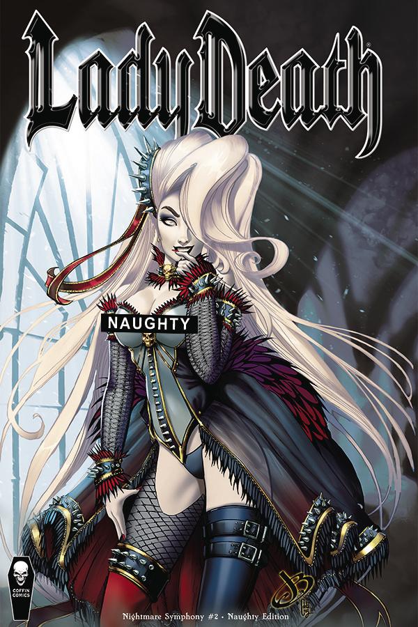 Lady Death Nightmare Symphony #2 Cover D Variant Jenevieve Broomall Naughty Cover