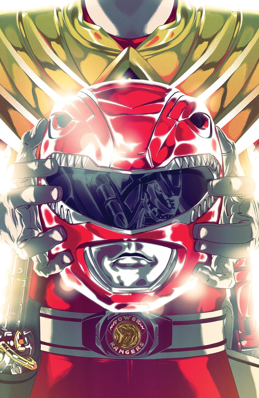 Mighty Morphin Power Rangers (BOOM Studios) #46 Cover B Variant Goni Montes Foil Cover