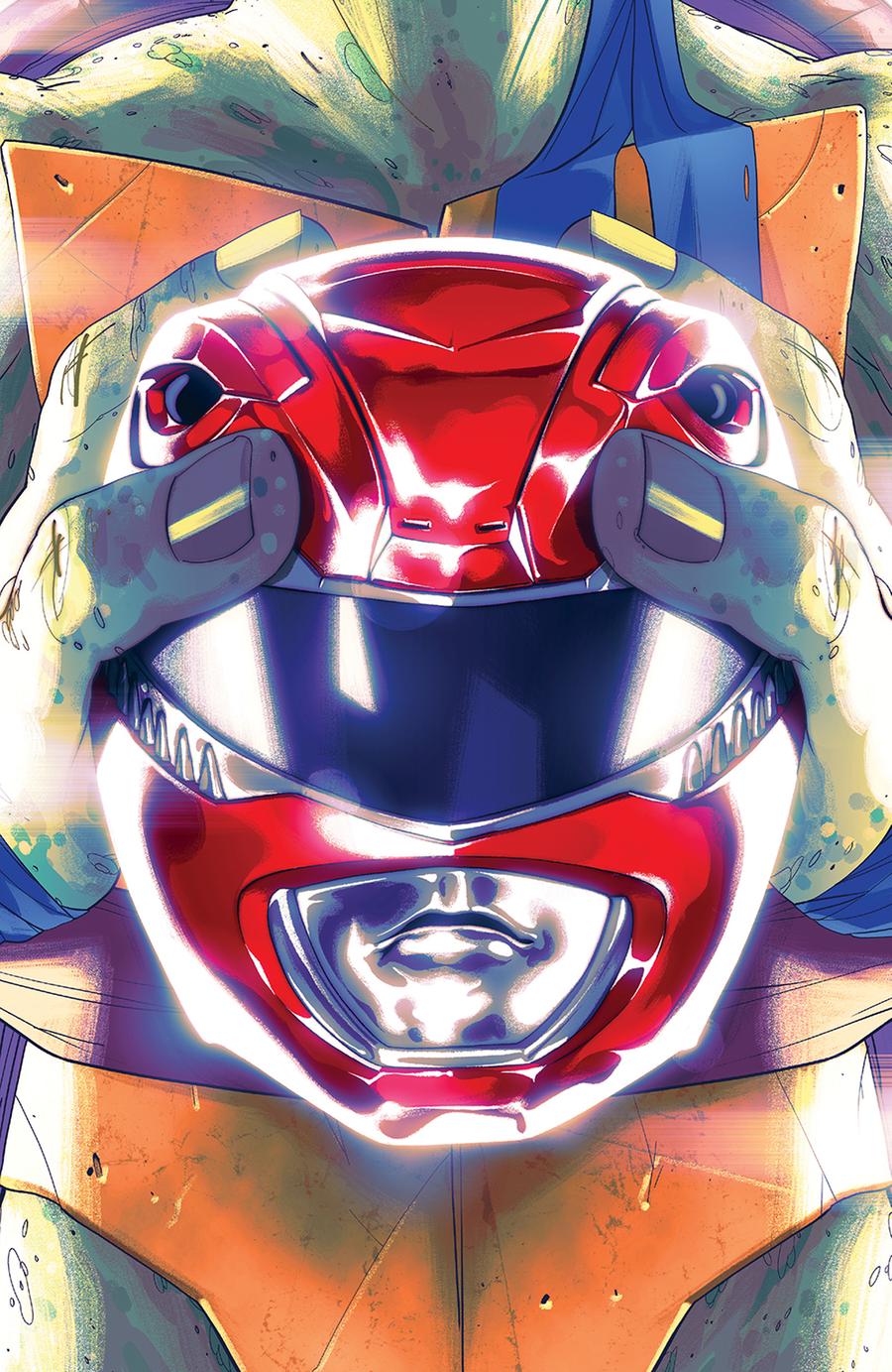 Mighty Morphin Power Rangers Teenage Mutant Ninja Turtles #1 Cover D Variant Goni Montes Cover