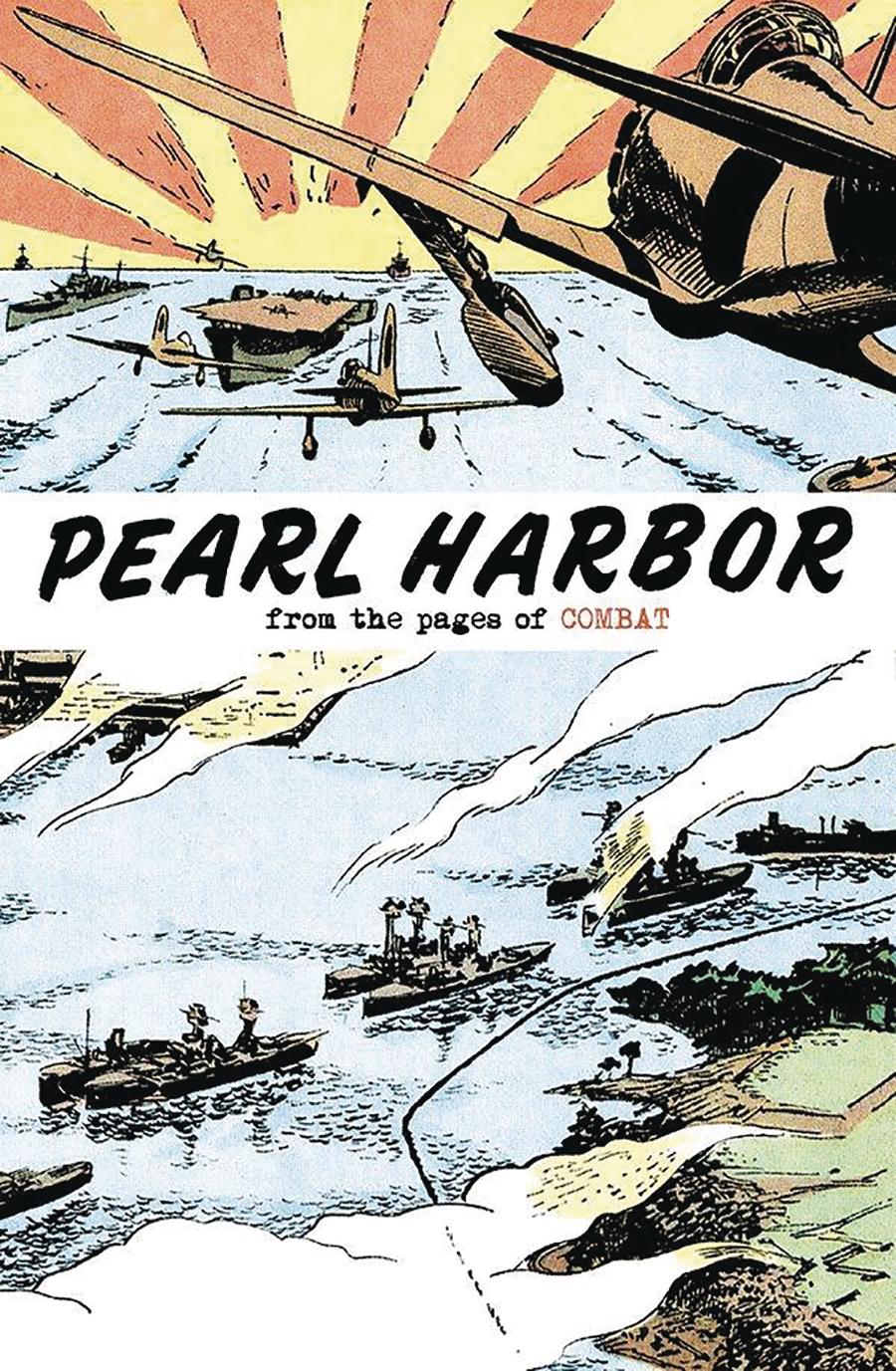 Pearl Harbor From The Pages Of Combat Cover A Regular Sam Glanzman Cover