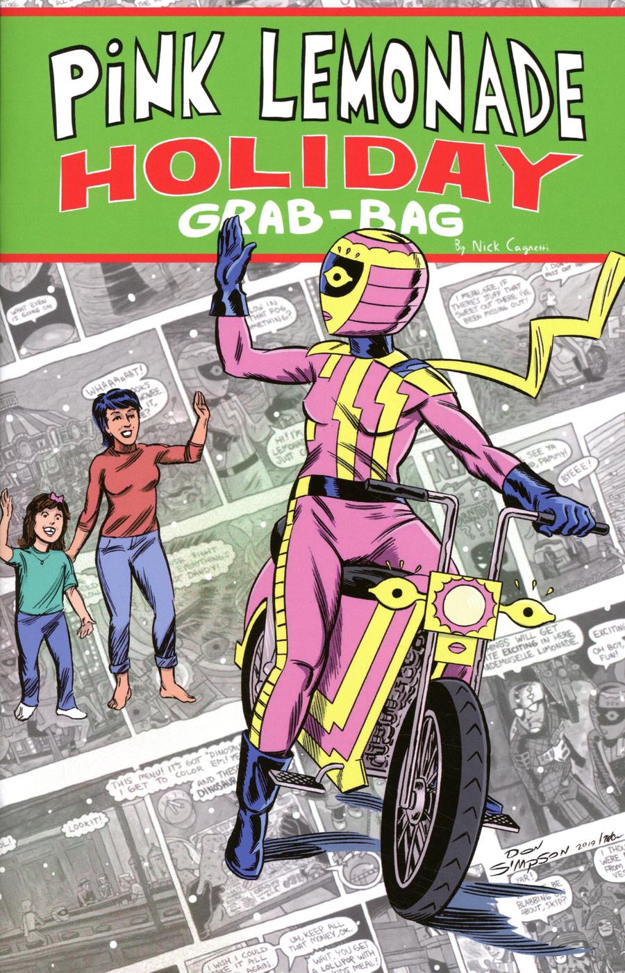 Pink Lemonade Holiday Grab Bag One Shot Cover B Variant Don Simpson Cover